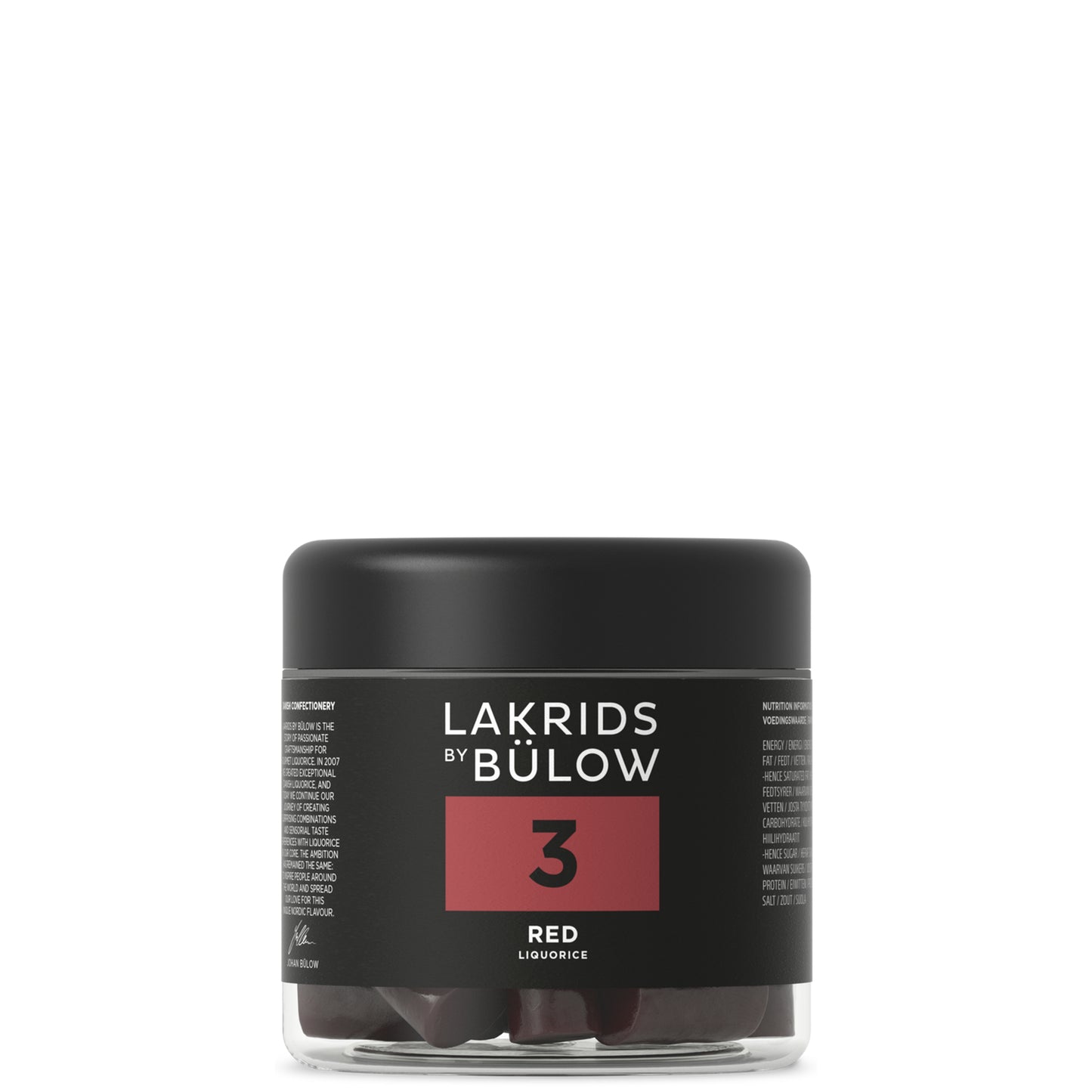 Lakrids Liquorice 3 - Red Liquorice (150g)