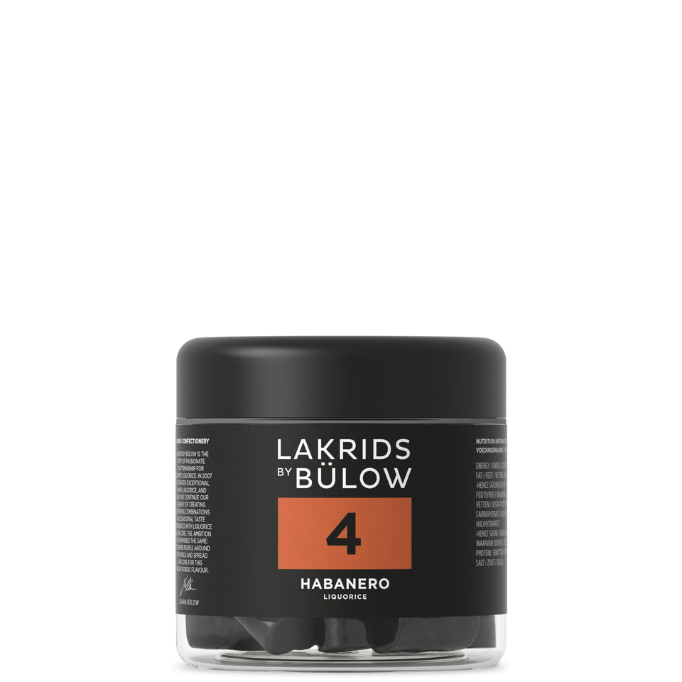 Lakrids Liquorice 4 Habanero - Sweet Liquorice with Chilli