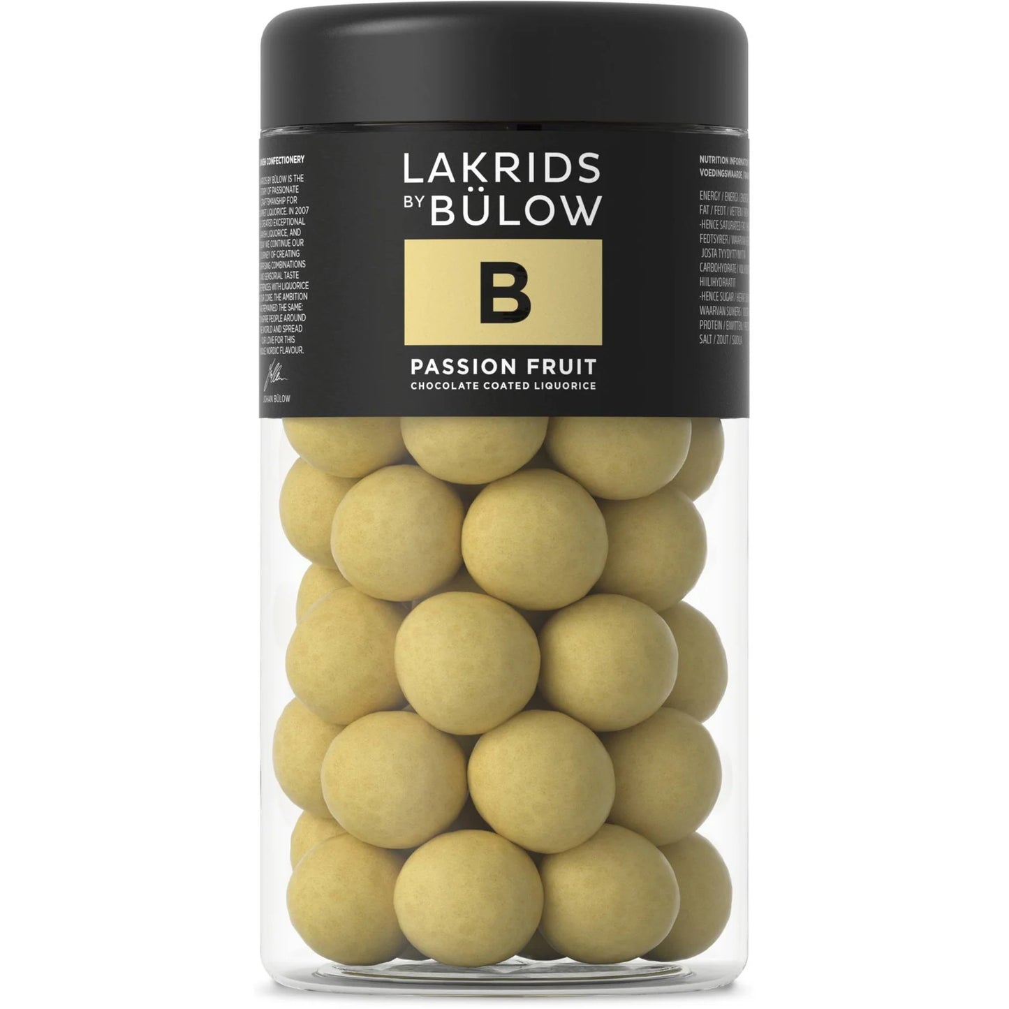 Lakrids Liquorice B - The Original - Passion Fruit & Belgian White Chocolate