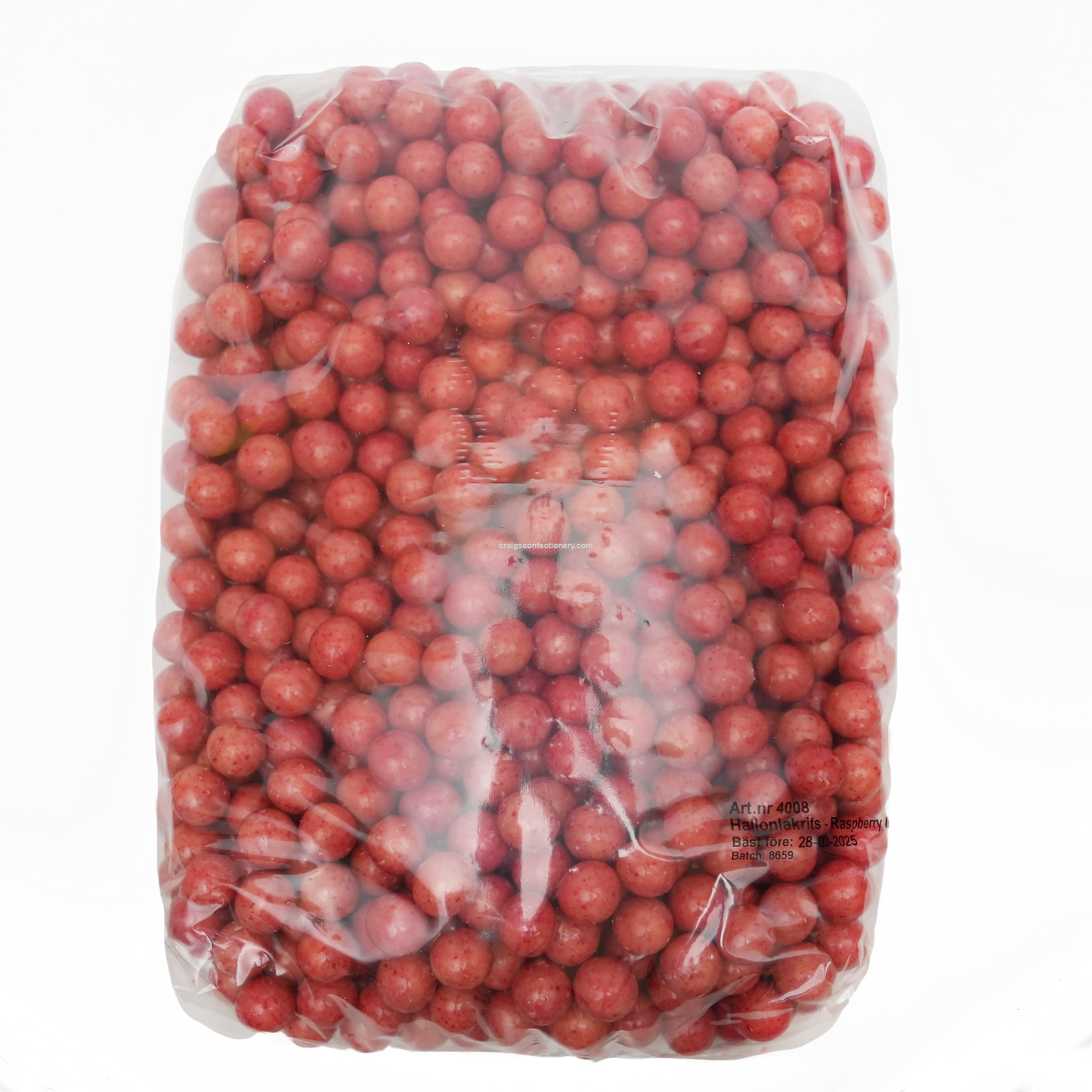 Narr Raspberry & White Chocolate Covered Liquorice (100g-1kg!)