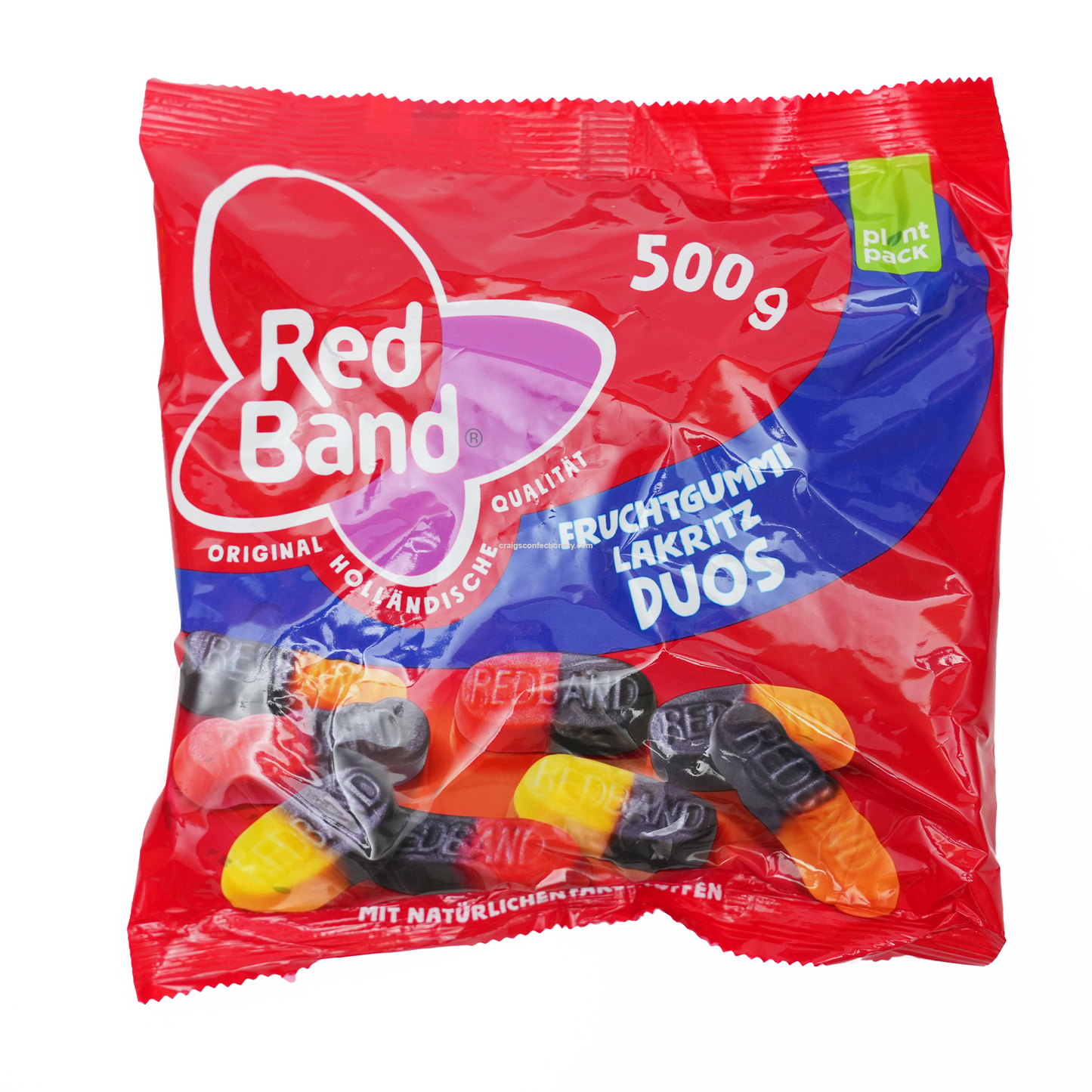 Redband Fruit Duo - Liquorice/Fruit Gums Liquorice Dutch