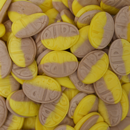 Bubs Banana & Caramel Foam Ovals