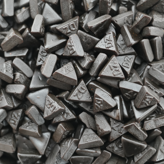 Meenk Double Salt Liquorice Triangles Dubbel Zoute Driehoekjes Dutch