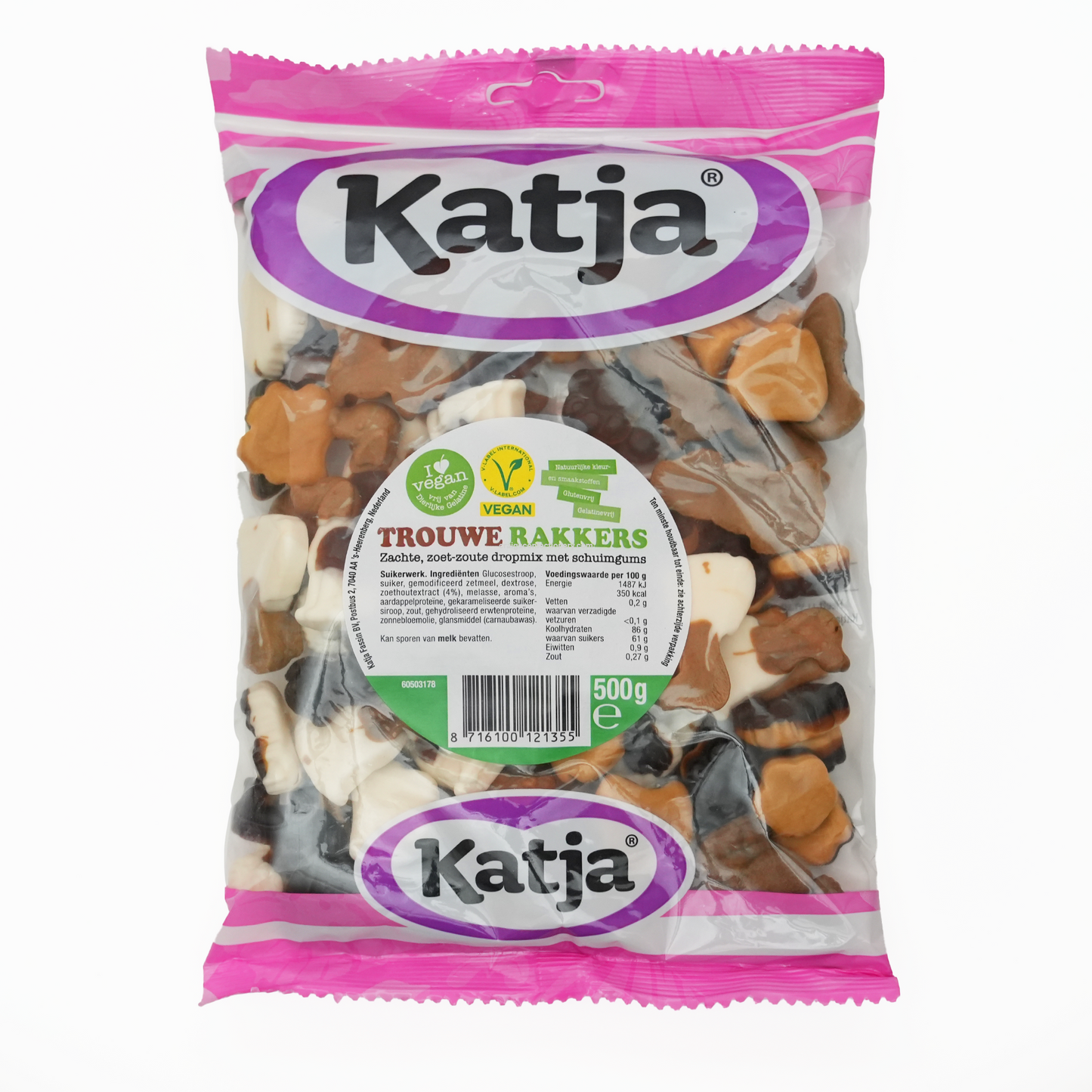 Katja Sweet and Salty Liquorice Dogs Vegan Licorice