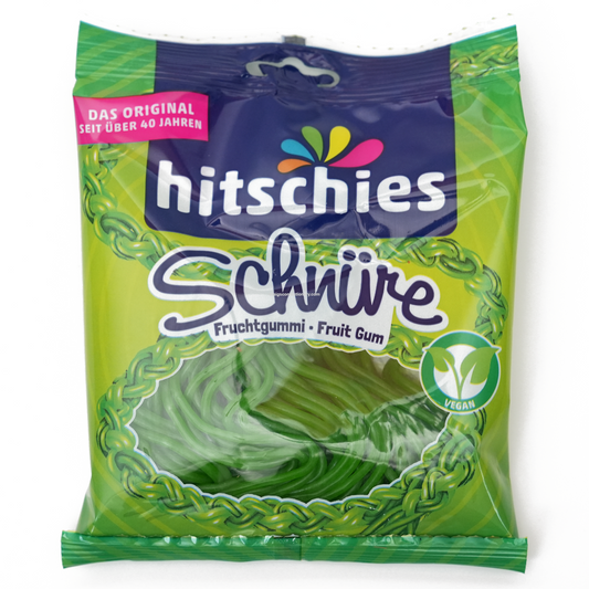 Green Apple Laces Liquorice Hitschies