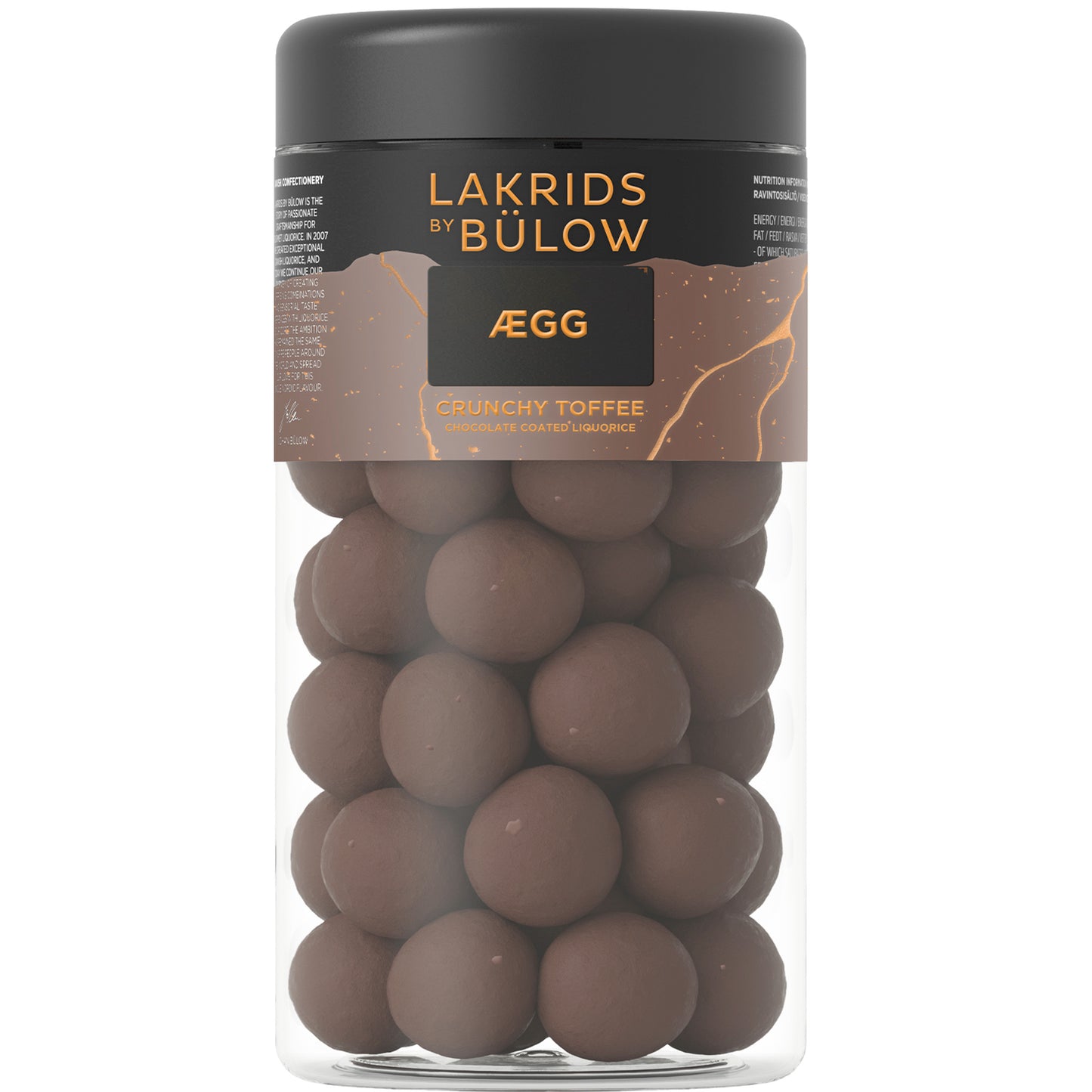 Lakrids Liquorice Crunchy Toffee - Salty Liquorice - Chocolate Coating