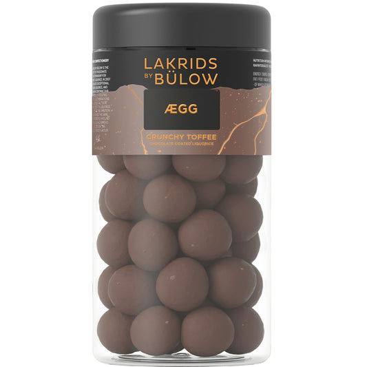 Lakrids Liquorice Crunchy Toffee - Salty Liquorice - Chocolate Coating